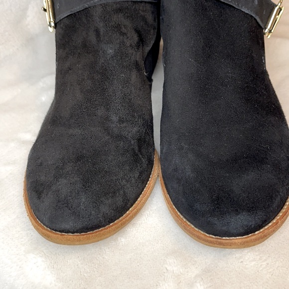 House of Harlow 1960 Hollie Black Suede Ankle Booties - Picture 10 of 15